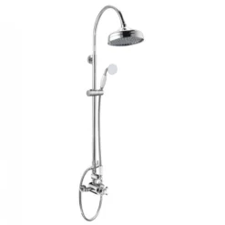Niagara Arlington Traditional Chrome Dual Head Shower | High-Quality Shower Valve -Bathroom Sales Shop 9303