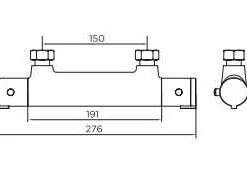 Niagara Equate Cool Touch Thermostatic Round Shower Bar Mixer Valve - Modern & Efficient 5 Niagara Equate Cool Touch Thermostatic Round Shower Bar Mixer Valve - Modern & Efficient -Bathroom Sales Shop 9322 tech