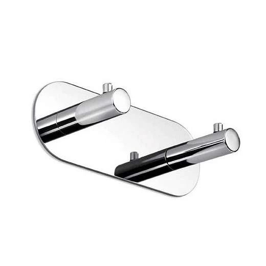 Inda Gealuna Chrome Double Robe Hook A1020B - Elegant Bathroom Hook 3 Inda Gealuna Chrome Double Robe Hook A1020B - Elegant Bathroom Hook