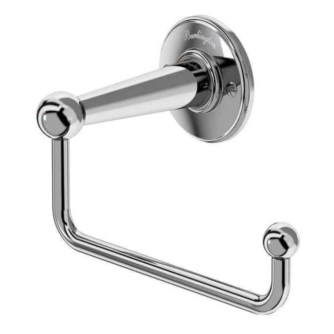 Burlington Toilet Roll Holder Without Cover - Chrome Finish | 101 X 178 X 95mm 3 Burlington Toilet Roll Holder Without Cover - Chrome Finish | 101 X 178 X 95mm