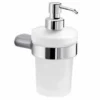 Inda Mito Liquid Soap Dispenser - Elegant 15H x 13cm Bathroom Accessory -Bathroom Sales Shop A20120