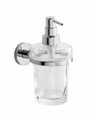 Inda One Liquid Soap Dispenser 8 X 16H X 12cm - Stylish Bathroom Accessory