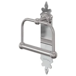 Burlington Traditional Spire Toilet Roll Holder - Chrome | Elegant Bathroom Accessory