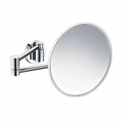 Maldive Round Magnifying Mirror - Premium Bathroom Accessory with Crystal-Clear Reflection