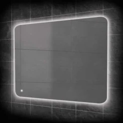 HIB Ambience 90 LED Bathroom Mirror 600 X 900mm - Modern Illuminated Bathroom Mirror