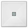 TrayMate TM25 Symmetry Anti-slip Shower Tray - 900 x 900mm | Durable & Safe Bathroom Solution -Bathroom Sales Shop AS symmetry square