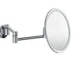 Inda Wall-mounted Magnifying Mirror, Double Jointed Arm
