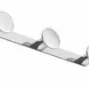 Inda One Triple Robe Hook - 25 x 4H x 4cm - Durable Bathroom Accessory -Bathroom Sales Shop AV120C 1