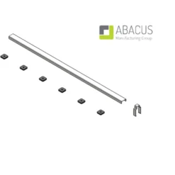 ABACUS Elements Matt Black Linear Infinity Waste Cover 700mm | Premium Wetroom Kit Accessory -Bathroom Sales Shop Abacus Linear Infinity Wetroom Waste Cover 1000mm tech 4