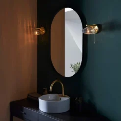 Allier Wall Light - Brushed Brass | Modern Bathroom Wall Lighting -Bathroom Sales Shop Allier Wall Light Lifestyle3