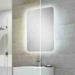 HIB Ambience 90 LED Bathroom Mirror 600 X 900mm - Modern Illuminated Bathroom Mirror 7 HIB Ambience 90 LED Bathroom Mirror 600 X 900mm - Modern Illuminated Bathroom Mirror -Bathroom Sales Shop Ambience Mirror Roomset KC Colour change Web 1