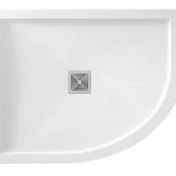 Aquadart Venturi 8 1200 X 900mm Single Door Quadrant Shower Enclosure - Sleek & Modern Design -Bathroom Sales Shop Aquadart Aqualavo White Gloss Offset Quad RH 2