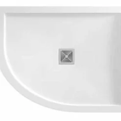 Aquadart Venturi 8 1200 X 900mm Single Door Quadrant Shower Enclosure - Sleek & Modern Design -Bathroom Sales Shop Aquadart Aqualavo White Gloss ffset Quad LH 2