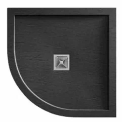 Aquadart Venturi 6 900mm Single Door Quadrant Shower Enclosure - Sleek & Modern Design -Bathroom Sales Shop Aqualovo black slate 2