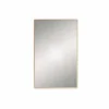 Docklands 500 X 800 Brushed Brass Rectangular Mirror | Origins Living | Bathroom & Standard Mirror