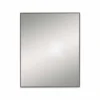Docklands 800 X 1000 Matt Black Rectangular Mirror - Origins Living | Bathroom & Standard Mirror