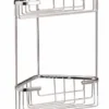 Bayswater Large Corner Shower Basket - Spacious & Durable Bathroom Organiser -Bathroom Sales Shop BAYA021