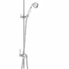Bayswater Grand Rigid Riser Shower Kit - White & Chrome | Traditional Shower Valve 2 Bayswater Grand Rigid Riser Shower Kit - White & Chrome | Traditional Shower Valve -Bathroom Sales Shop BAYS201