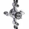 Bayswater Traditional Triple Exposed Shower Valve - Black & Chrome | Premium Exposed Shower Valves 2 Bayswater Traditional Triple Exposed Shower Valve - Black & Chrome | Premium Exposed Shower Valves -Bathroom Sales Shop BAYS412