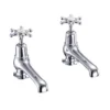 Burlington Birkenhead 5" Traditional Basin Taps - BI2 | Classic Design for Modern Bathrooms -Bathroom Sales Shop BI2 CO