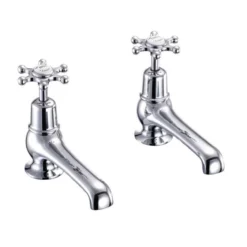 Burlington Birkenhead Traditional Bath Taps - BI3 | Classic Chrome Finish | Traditional Taps