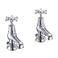 Burlington Birkenhead Traditional Cross Head Cloakroom Taps - BI1 | Stylish & Durable Tap for Bathrooms -Bathroom Sales Shop BIR1 CO