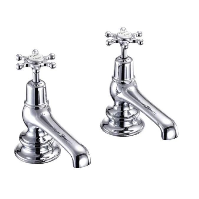 Burlington Birkenhead Traditional Bath Taps - BI3 | Classic Chrome Finish | Traditional Taps 4 Burlington Birkenhead Traditional Bath Taps - BI3 | Classic Chrome Finish | Traditional Taps - Image 2