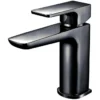 Scudo Muro Black Basin Mono Mixer Tap - Modern Bathroom Tap 1 Scudo Muro Black Basin Mono Mixer Tap - Modern Bathroom Tap -Bathroom Sales Shop BLACK241ORB CO