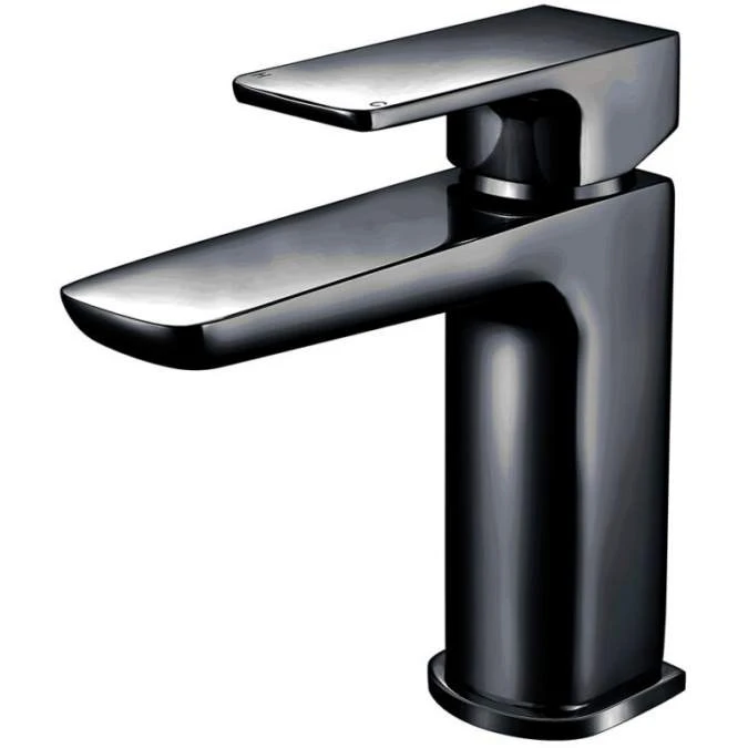 Scudo Muro Black Basin Mono Mixer Tap - Modern Bathroom Tap 3 Scudo Muro Black Basin Mono Mixer Tap - Modern Bathroom Tap