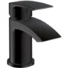 Scudo Belini Black Mini Mono Basin Mixer Tap - Sleek Modern Design | Basin Taps 1 Scudo Belini Black Mini Mono Basin Mixer Tap - Sleek Modern Design | Basin Taps -Bathroom Sales Shop BLACK258ORB CO