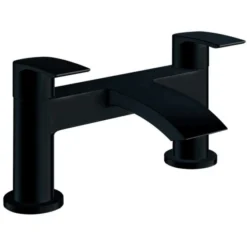 Scudo Belini Matt Black Bath Filler Tap | Premium Bathroom Taps