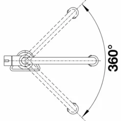 Blanco Culina - S Mini Stainless Steel Monobloc Kitchen Tap - 519844 | Durable & Stylish Design -Bathroom Sales Shop BLANCOCULINA S MINI SWIVEL RANGE
