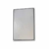 Metro 60 Framed Mirror 600 X 800mm - Black Frame by Origins Living | Elegant Bathroom Mirror -Bathroom Sales Shop BR 8060 1133 S metro mirror black frame