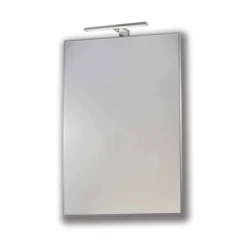 Metro 60 Polished Framed Bathroom Mirror 600x800mm - Origins Living -Bathroom Sales Shop BR 8060 1135 S metro mirror polished frame with light