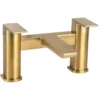 Scudo Muro Brushed Brass Bath Tap | Premium Bathroom Tap | UK Design -Bathroom Sales Shop BR BRASS242 CO