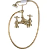 Barbary Bath/Shower Mixer & Shower Kit - Brushed Brass | Premium Bath Taps 1 Barbary Bath/Shower Mixer & Shower Kit - Brushed Brass | Premium Bath Taps -Bathroom Sales Shop Barbary BSM Brass