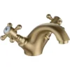 Barbary Basin Mixer & Pop Up Waste - Brushed Brass | Premium Bathroom Taps 2 Barbary Basin Mixer & Pop Up Waste - Brushed Brass | Premium Bathroom Taps -Bathroom Sales Shop Barbary Basin Mixer