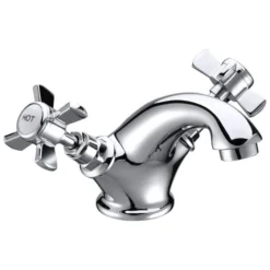 Barbary Basin Mixer Tap with Click Clack Mechanism - Modern Bathroom Tap