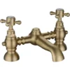Barbary Bath Filler - Brushed Brass | Premium Bath Taps for Modern Bathrooms