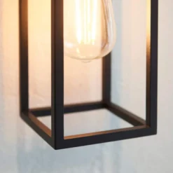 Barbary Wall Light - Sleek Matt Black | Bathroom Wall Lighting | Modern Design -Bathroom Sales Shop Barbary Wall Light Lifestyle3