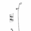 Burlington Trent Concealed Traditional 2 Controlled Shower with Fixed Head & Handset - TF2S 1 Burlington Trent Concealed Traditional 2 Controlled Shower with Fixed Head & Handset - TF2S -Bathroom Sales Shop Burlington Trent Concealed 2 Control FixedHead TF2S