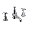 Burlington Anglesey AN12 3 Hole Basin Mixer Tap - Traditional Style 2 Burlington Anglesey AN12 3 Hole Basin Mixer Tap - Traditional Style -Bathroom Sales Shop Burlington AN12 7