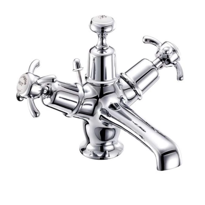 Burlington Anglesey Monobloc Basin Mixer Tap with High/Low Central Indice - AN4 | Traditional Style | Chrome Finish 3 Burlington Anglesey Monobloc Basin Mixer Tap with High/Low Central Indice - AN4 | Traditional Style | Chrome Finish