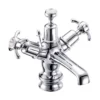 Burlington Anglesey Regent Monobloc Basin Mixer Tap with High Central Indice & Pop Up Waste - ANR4 1 Burlington Anglesey Regent Monobloc Basin Mixer Tap with High Central Indice & Pop Up Waste - ANR4 -Bathroom Sales Shop Burlington ANR4 3 1