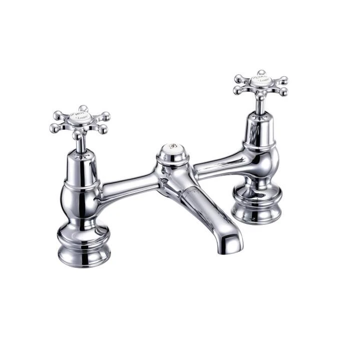 Burlington Birkenhead H Type Basin Mixer Tap - BI10 | Traditional Taps 4 Burlington Birkenhead H Type Basin Mixer Tap - BI10 | Traditional Taps - Image 2