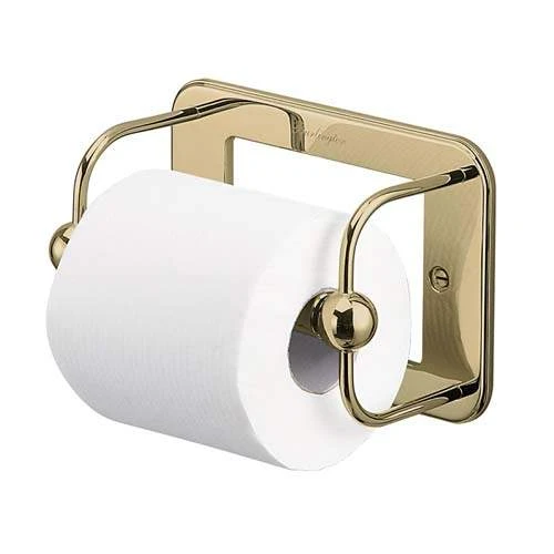 Burlington Gold Toilet Roll Holder - Elegant Bathroom Accessory