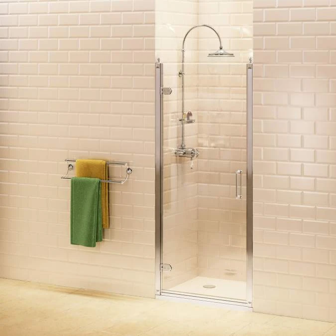 800mm Traditional Hinged Shower Door - Burlington C20 | Premium Shower Enclosure 3 800mm Traditional Hinged Shower Door - Burlington C20 | Premium Shower Enclosure