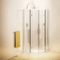 Burlington Quadrant Shower Enclosure 800 x 800mm - Outward Opening Doors | Premium Quality