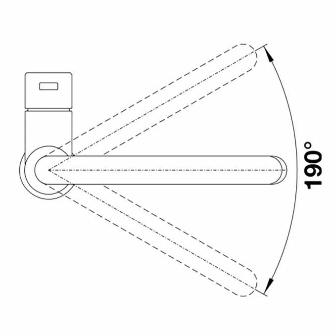 Blanco Candor S Brushed Steel Kitchen Tap - 523121 | High-Quality Monobloc Tap 10 Blanco Candor S Brushed Steel Kitchen Tap - 523121 | High-Quality Monobloc Tap - Image 8