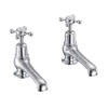 Burlington Claremont Traditional 5" Basin Pillar Taps CL2 - Classic Design for Modern Bathrooms -Bathroom Sales Shop CL2 CO
